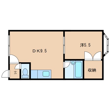 シエムⅠの物件間取画像